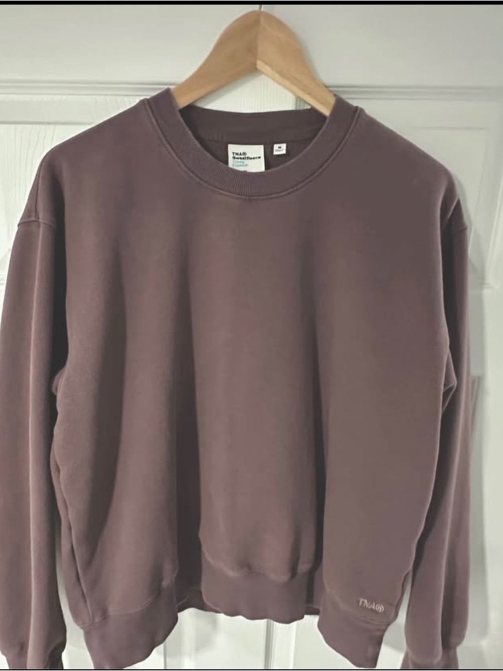 Aritzia crewneck purple